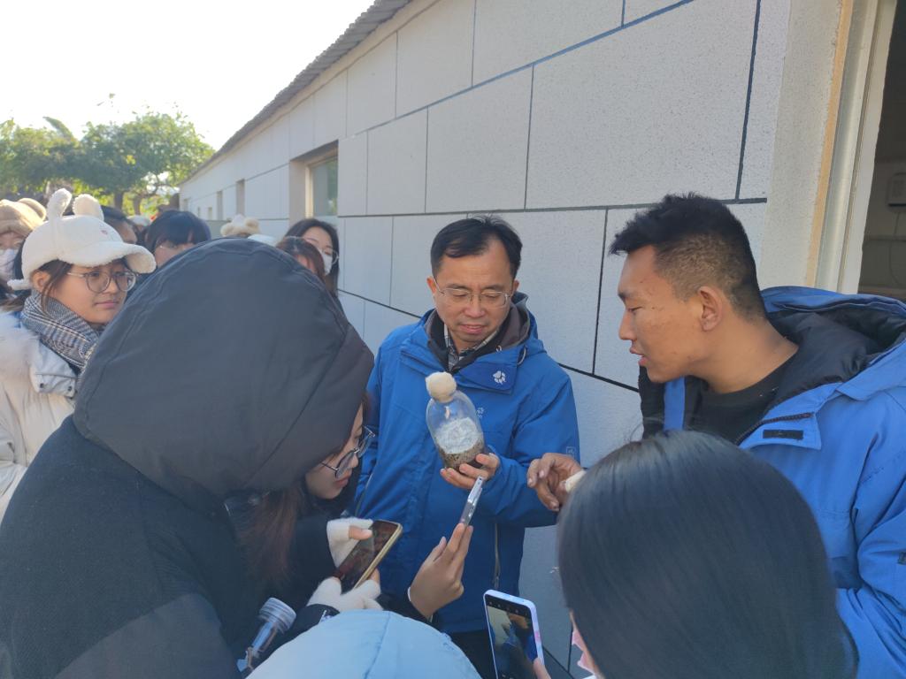 我院21级园艺专业学生赴淄博菌誉食用菌公司进行专业实践
